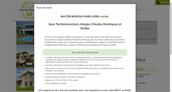 Desktop Screenshot of bastide-bondoux.fr